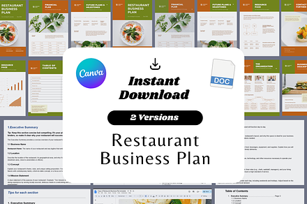 Restaurant Business Plan Template