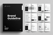 Brand Guideline Template, a Brochure Template by E-Type (Thumbnail 1 of 8)