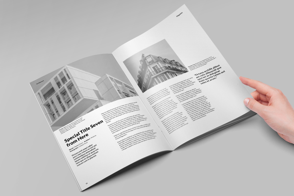 Architecture Magazine, a Magazine Template by Firtana (Photo 4 of 10)