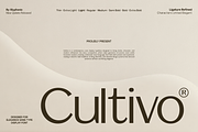 GC Cultivo - Modern Elegant Sans, a Sans Serif Font by Glyphonic (Thumbnail 1 of 15)