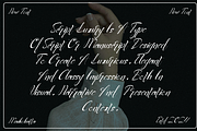 AnichaScript - Modern Elegant Script, a Script Font by MaikoHatta (Thumbnail 5 of 8)