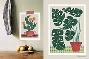Peperomia - eclectic houseplants, an Illustration by Annakniaz (Thumbnail 6 of 14)
