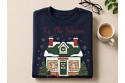 Tis The Season Bookstore Christmas, a Seasonal Illustration by DreamCafeArt (Thumbnail 2 of 7)