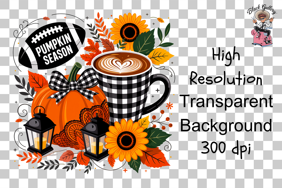 10 Fall Harvest, Autumn Decor PNG, an Illustration by Clipart Bloom (Photo 4 of 11)