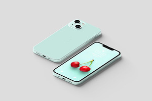 iPhone 13 Mockup, an iPhone Mockup by Se٧enStudio