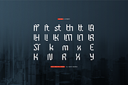 Sarstech | Futuristic Geometric, a Sans Serif Font by gracetype_studio (Thumbnail 11 of 12)