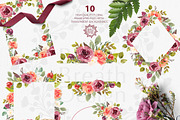 Watercolor Wine design/arrangaments, an Illustration by Babysbreath/Dandelionery (Thumbnail 1 of 4)