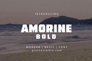 Amorine Bold