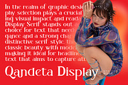 Qandeta - Display Serif, a Serif Font by AmorfaType (Thumbnail 8 of 10)