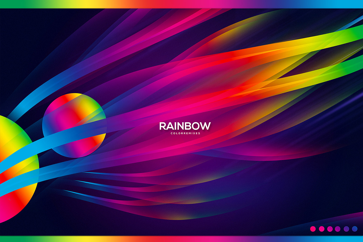 Rainbow Colors Photoshop Text Effect, a Social Media Template by angelicafx (Photo 4 of 4)