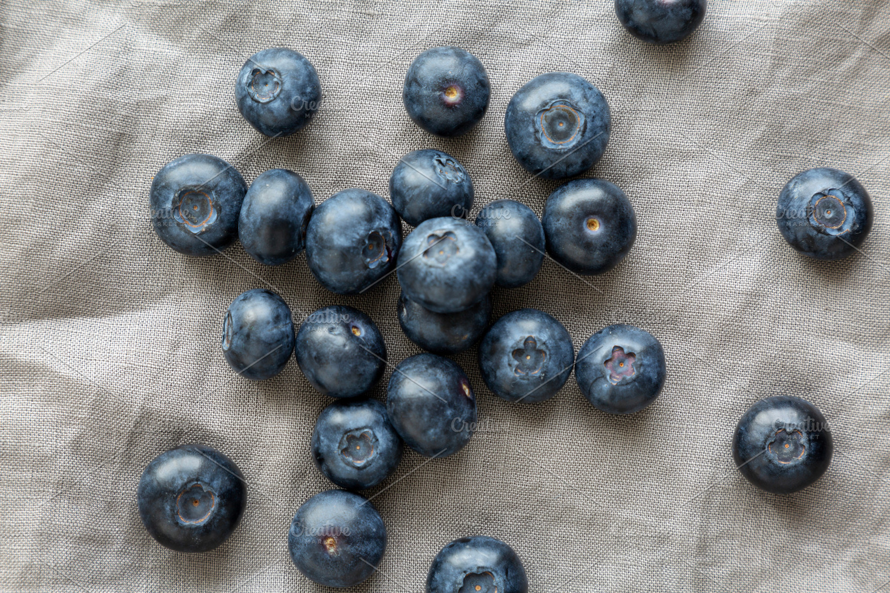 Raw Organic Blue Sweet Blueberries, a Food & Drink Photo by LiudmylaChuhunova