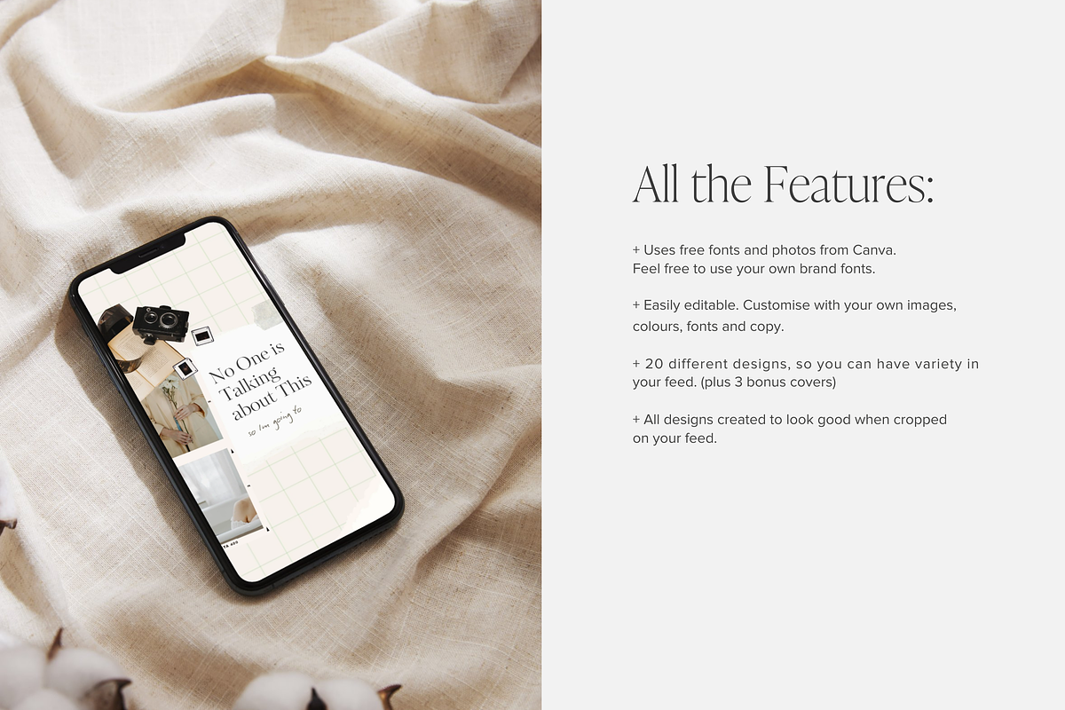 Collage Instagram Reel Covers Canva, a Social Media Template by Tabitha Emma (Photo 5 of 8)
