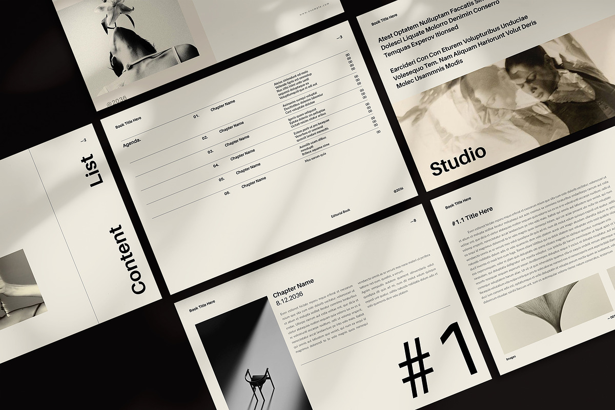 Editorial Magazine & Book Layout, a Magazine Template by TemplateFolio-Shop (Photo 2 of 21)