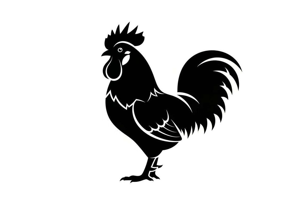 Rooster Chicken Silhouette Bundle, an Illustration by Designs_River (Photo 37 of 51)
