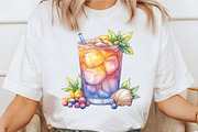 Whimsical Summer Cocktail Clipart, an Illustration by designcity5 (Thumbnail 4 of 5)