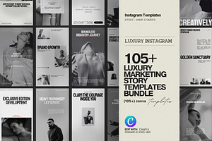 Instagram Marketing Story Bundle, a Social Media Template by Pixel Grid
