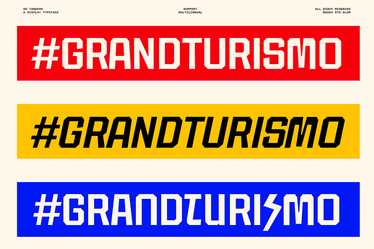 SG Tanders Superfamily - 72 Fonts, a Sans Serif Font by Studio Gulden (Photo 12 of 23)