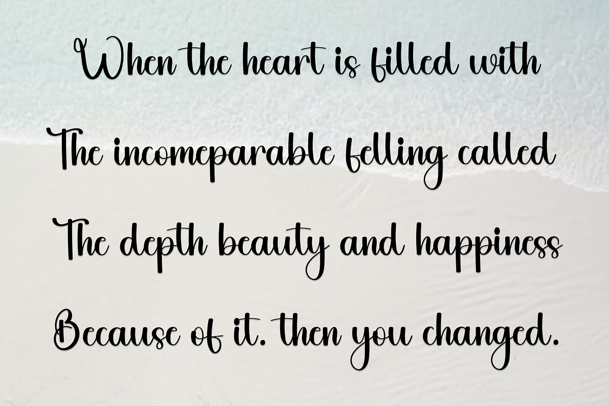 Shouthine, a Handwritten Font by InermediaSTUDIO (Photo 5 of 9)