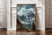 Realistic Nature Landscape Painting, a Wallpaper Graphic by Hamza067 (Thumbnail 2 of 3)