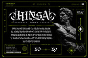 Dark Hermes Typeface, a Blackletter Font by alit design (Thumbnail 17 of 18)