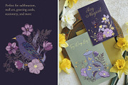 Dark Botanical Magic Clipart, a Decorative Illustration by PenguinArtStudio (Thumbnail 15 of 18)