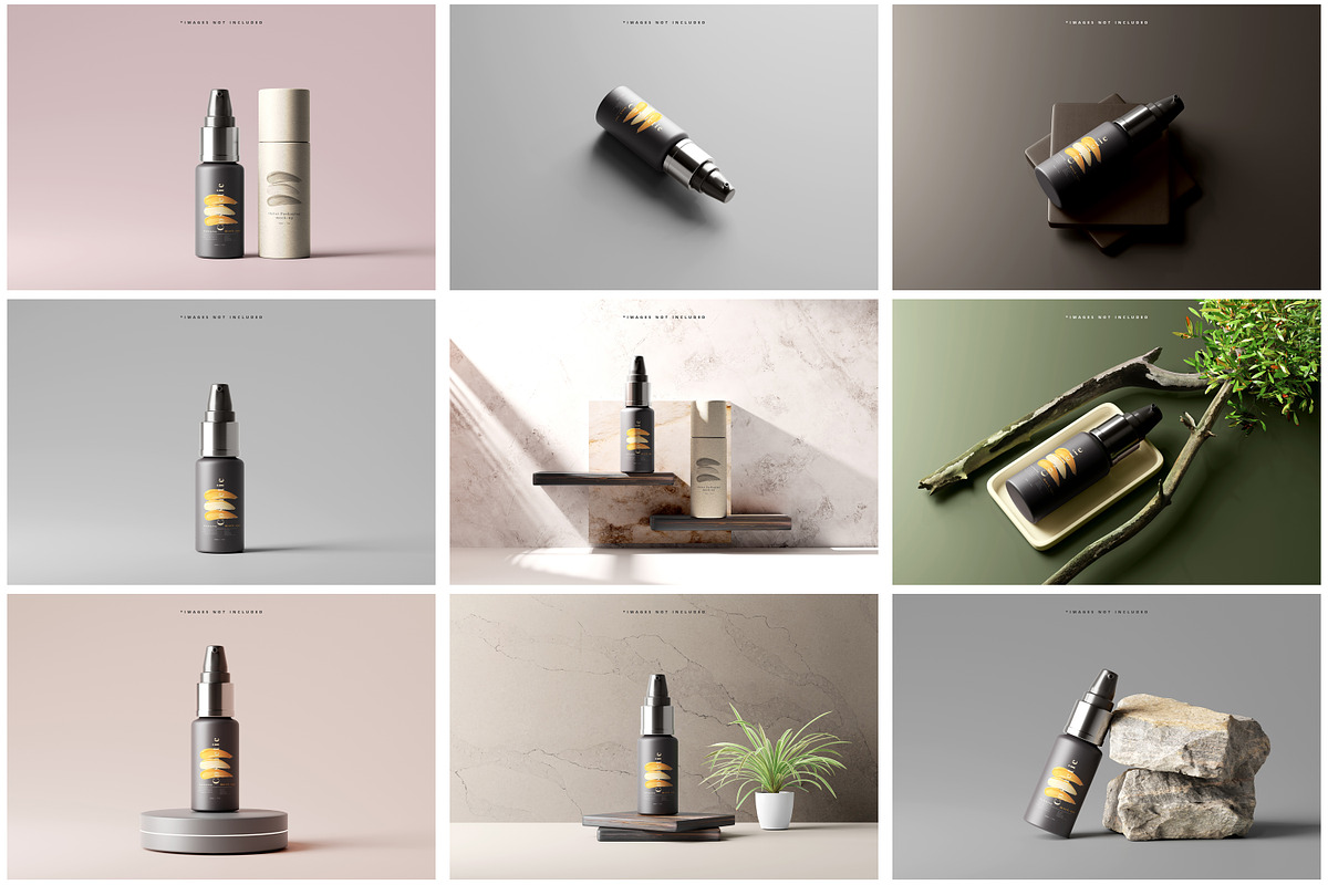 The Ultimate Bottle Mockup Bundle, a Cups & Container Mockup by pmvch (Photo 18 of 85)