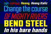 Ultimatum Super - heroic logo font, a Sans Serif Font by Comicraft Fonts (Thumbnail 3 of 5)