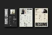 FAYE | Resume Kit, a Resume Template by SparkPro (Thumbnail 4 of 7)
