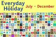 365 holidays cards + calendar 2019, a Card Template by alex.hliv (Thumbnail 3 of 4)