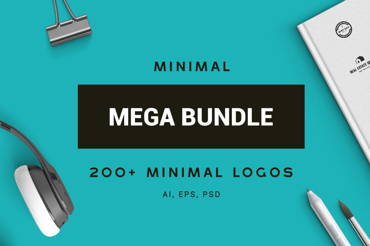 MEGA BUNDLE 1100 Logos & Badges, a Branding & Logo Template by Design District (Photo 12 of 75)
