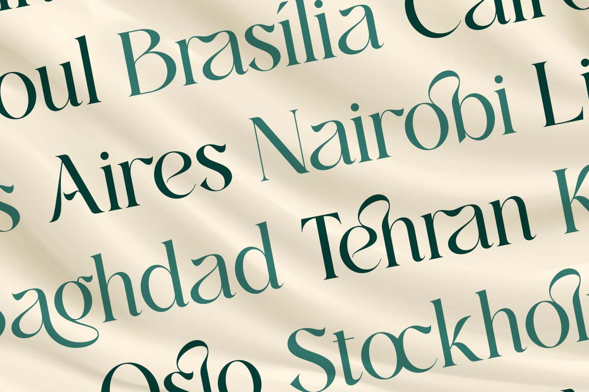 Gelgira - Romantic Luxury Swash, a Serif Font by Qweera Studio (Photo 4 of 12)