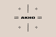 Akho, a Font by Maybe This Color (Thumbnail 1 of 5)