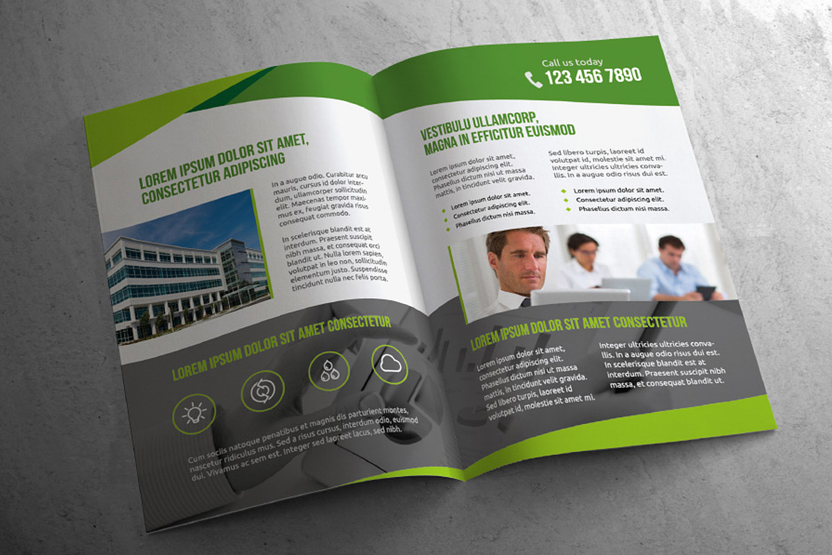 Multipurpose A4 Bifold / Print ready, a Flyer Template by INTERARTIVITY (Photo 6 of 7)