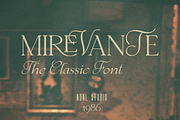 Mirevante – Serif Font, a Serif Font by NDNL Studio (Thumbnail 1 of 12)