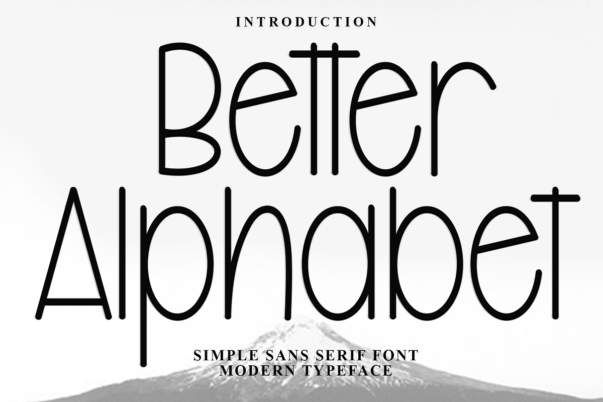 Better Alphabet, a Handwritten Font by InermediaSTUDIO (Photo 1 of 7)