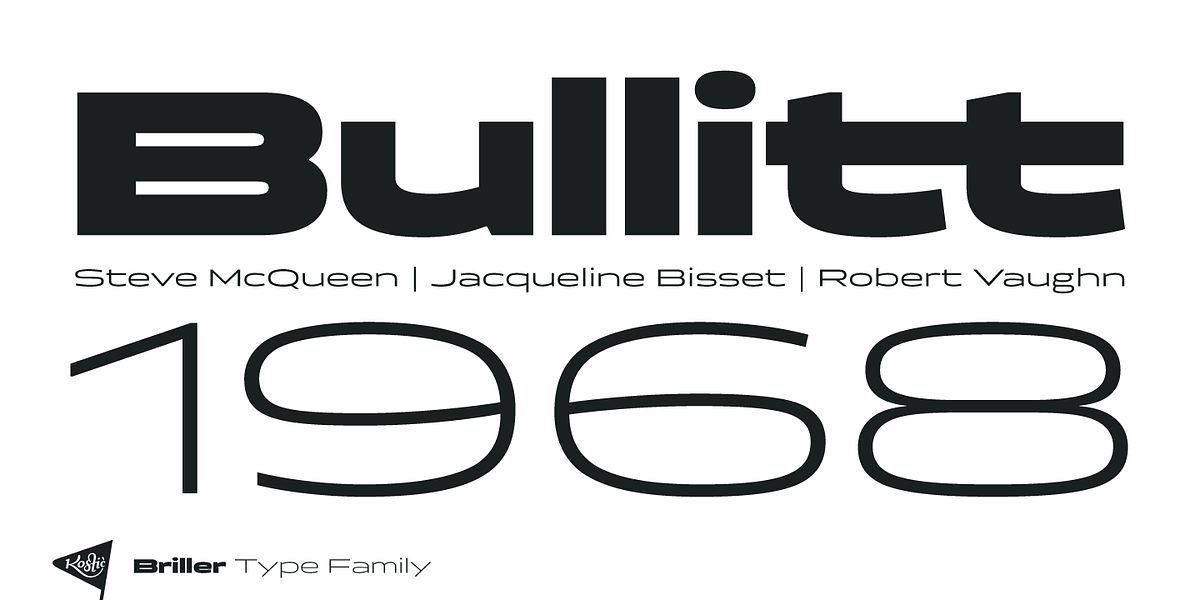 Briller, a Sans Serif Font by Kostic Type Foundry (Photo 4 of 7)