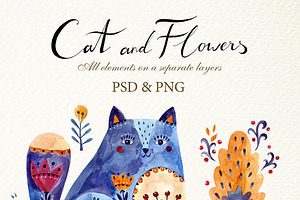 Fabulous Flowers And Animals