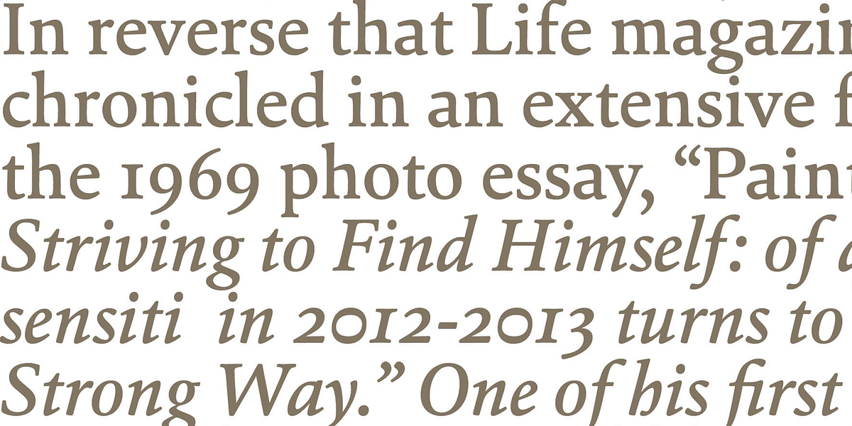 Cala, a Serif Font by Hoftype (Photo 5 of 6)
