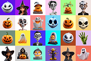 320 Elements Halloween Characters, a Characters & Person 3D Model by Digital Blood (Thumbnail 13 of 15)