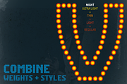 CA Viva Las Vegas, a Sans Serif Font by Cape Arcona Type Foundry (Thumbnail 6 of 8)