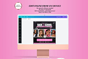 Back to school instagram post flyer, a Social Media Template by Foedesigner (Thumbnail 3 of 4)