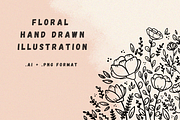 Floral illustration, an Illustration by bigmomentsdesign (Thumbnail 1 of 2)