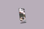 iPhone 17 Air Mockup, an iPhone Mockup by rizalamora (Thumbnail 3 of 11)
