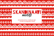 Skandinaavi Seamless Pattterns, a Pattern Graphic by Chus Moreno Studio (Thumbnail 2 of 7)