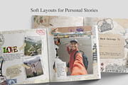 Coffee Table Scrapbook Template, a Magazine Template by Oshin Design (Thumbnail 7 of 8)