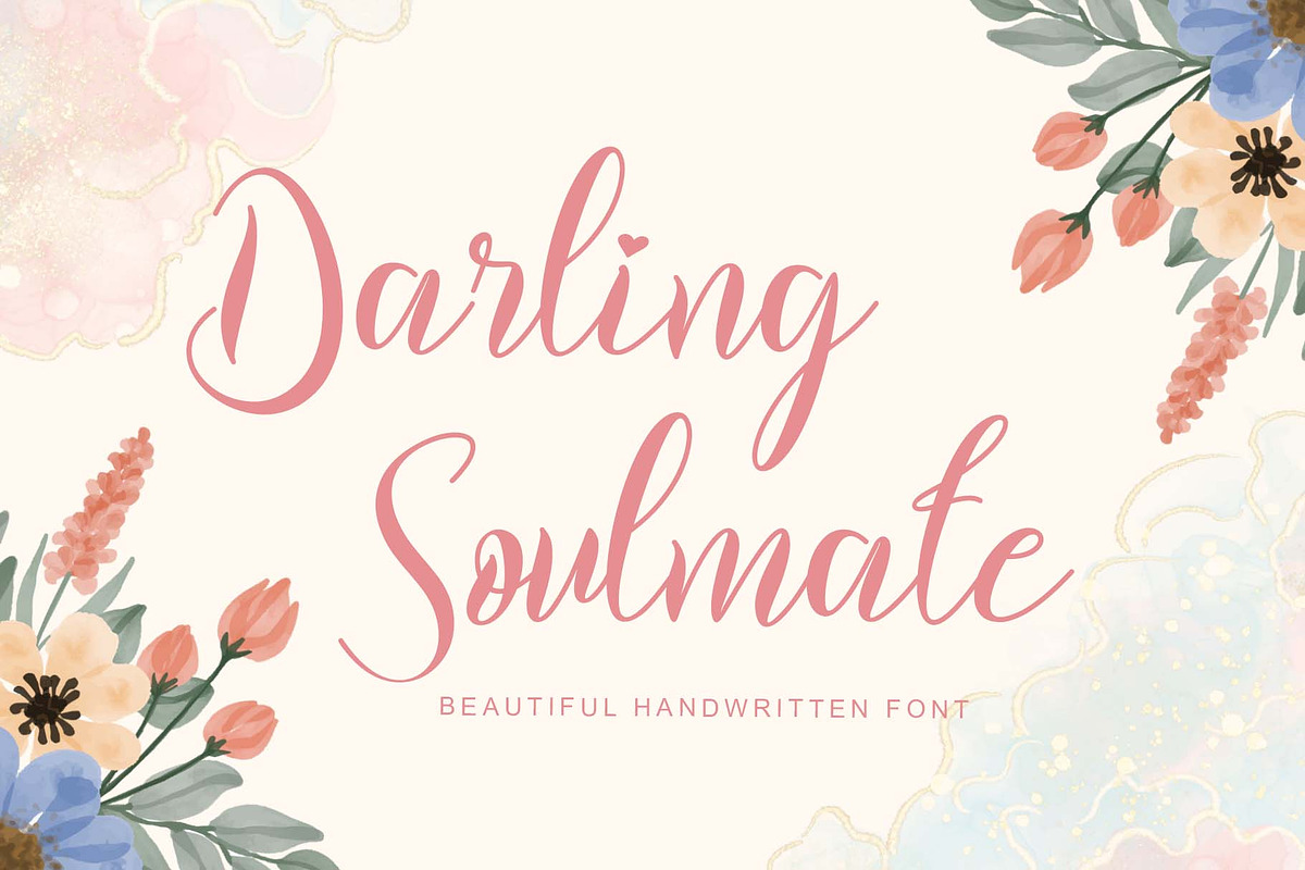 Beautiful Sweet Bundle, a Handwritten Font by Yoga Letter (Photo 6 of 19)