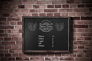 Chalkboard Mockup, a Product Mockup by professorinc (Thumbnail 4 of 4)