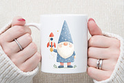 New Year Gnome Clipart, an Illustration by Sublimation Artist (Thumbnail 5 of 6)