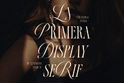 La Primera Ligature Serif, a Serif Font by Letteralle Studios (Thumbnail 1 of 13)