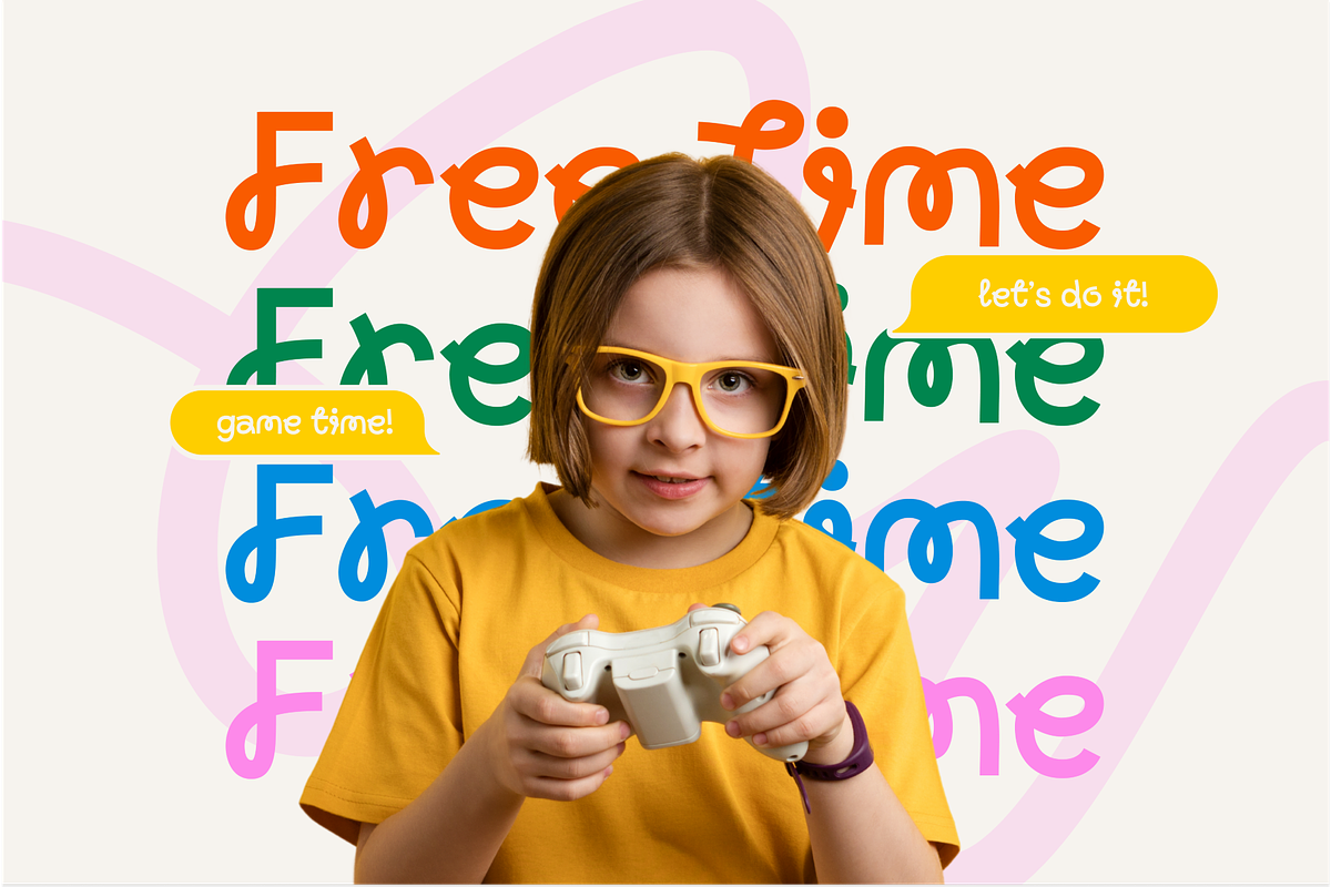 Buttervale - Playful Curly Font, a Font by Studio Moara